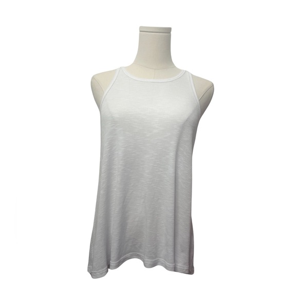 Free People white ribbed tank top - Picture 1 of 3